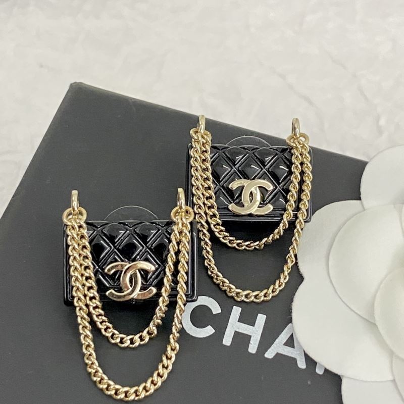 Ch*el earrings